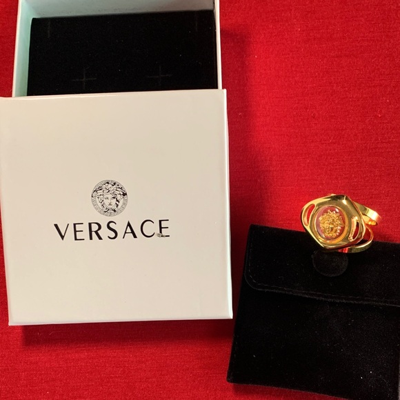 Versace Jewelry - Versace Gold Medusa Ring